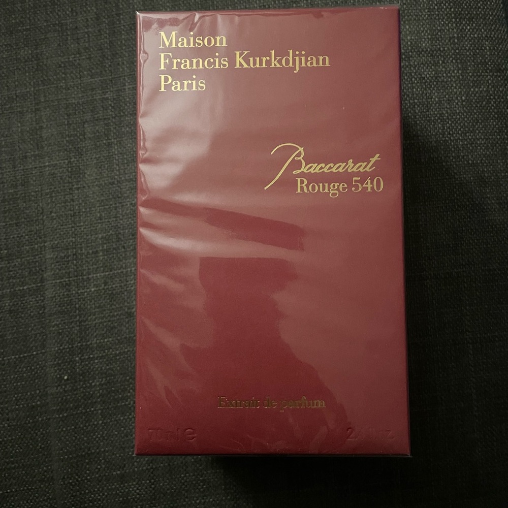 Maison Francis Kurkdjian Baccarat Rouge 540 - Deep Burgundy with Gold